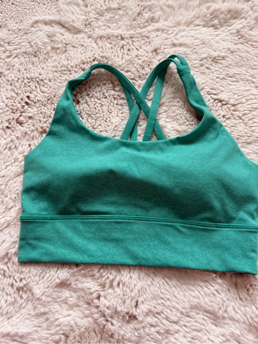 lululemon athletica Like A Cloud Longline Bra, maldives green